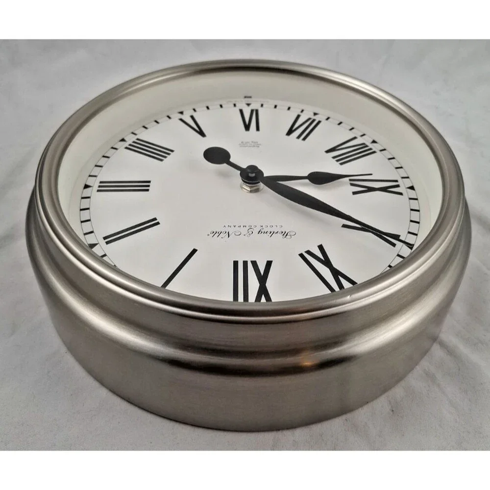 Vintage Sterling & Noble Wall Clock 10